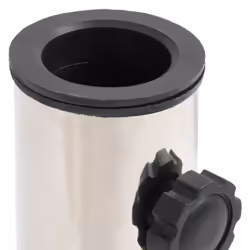 vidaXL Parasol Base for ?38/48 mm Pole Silver Stainless Steel - Additional view 3