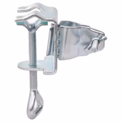 vidaXL Umbrella Clamps for Balcony Umbrella Holder 2pcs 32 mm Galvanised Steel - Additional view 4