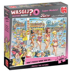 Wasgij Retro Destiny 9 - Super Models! (1000 pieces)