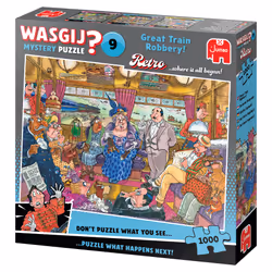 Wasgij Retro Mystery 9 - Great Train Robbery! (1000 pieces)