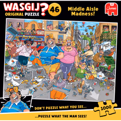 Wasgij Original 46 - Middle Aisle Madness! (1000 pieces)
