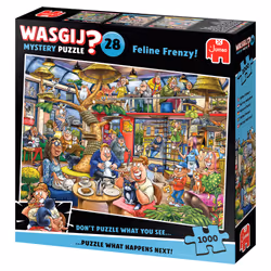 Wasgij Mystery 28 - Feline Frenzy! (1000 pieces)