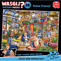 Wasgij Mystery 28 - Feline Frenzy! (1000 pieces)