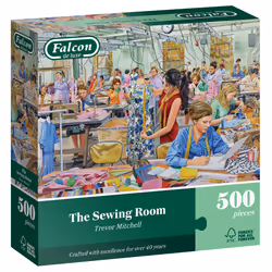 Falcon de luxe Falcon - The Sewing Room (500 Pieces), 500 pc(s), Landscape, 12 yr(s)