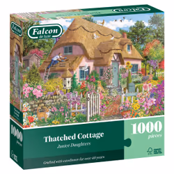 Falcon de luxe Falcon - Thatched Cottage (1000 pieces), 1000 pc(s), Landscape, 12 yr(s)