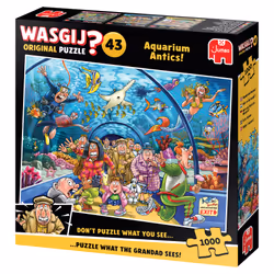 Wasgij Original 43 - Aquarium Antics! (1000 pieces)