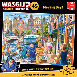 Wasgij Original 45 - Moving Day! (1000 pieces)