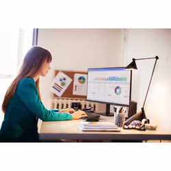 Philips 1000 series 24E2N1100LB/00 computer monitor 60.5 cm (23.8") 1920 x 1080 pixels Full HD LCD Black - Additional view 8