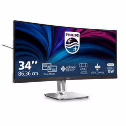 Philips Curved Business monitor computer monitor 86.4 cm (34") 5120 x 2160 pixels - Additional view 2