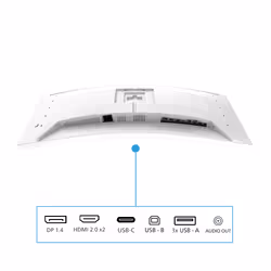 Philips 21:9 FAST VA 34M2C5601QA/00 Monitor 34 inch UWQHD 21:9 White - Additional view 4