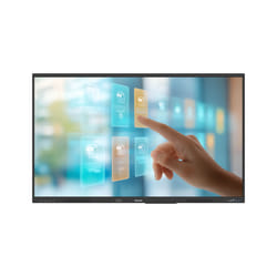 Philips 75BDL4252E/00 Signage Display Digital signage flat panel 190.5 cm (75") LCD Wi-Fi 400 cd/m² 4K Ultra HD Black Touchscreen Built-in processor Android 14 18/7