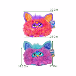X2 Furby Plush Toy Soft, Colorful, and Cuddly 18.5cm Figures Kids Toy