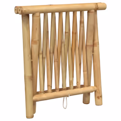 vidaXL Magazine Rack File Holder Book Storage Rack CD Mail Organiser Bamboo - Additional view 6