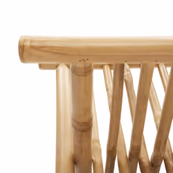 vidaXL Magazine Rack File Holder Book Storage Rack CD Mail Organiser Bamboo - Additional view 7