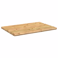 vidaXL Bath Mats Non-Slip Bathroom Shower Mat Floor Mat Bath Rug 2 pcs Bamboo - 50 x 35 cm - Additional view 4