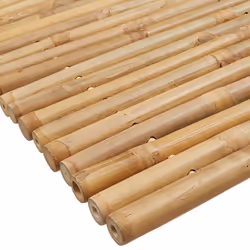 vidaXL Bath Mats Non-Slip Bathroom Shower Mat Floor Mat Bath Rug 2 pcs Bamboo - 70 x 50 cm - Additional view 9