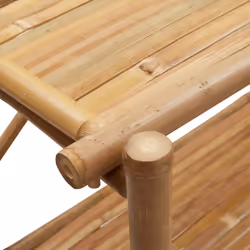 vidaXL 5-Layer Shelf Displaying Storage Shelf Organiser Storage Rack Bamboo - Additional view 6