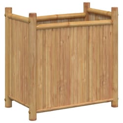 vidaXL Planter Flower Box Plant Pot Garden Raised Bed Outdoor Planter Bamboo
