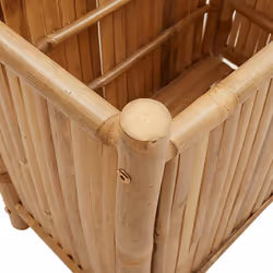 vidaXL Planter Flower Box Plant Pot Garden Raised Bed Outdoor Planter Bamboo - Additional view 6