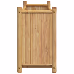 vidaXL Planter Flower Box Plant Pot Garden Raised Bed Outdoor Planter Bamboo - 100 x 30 x 50 cm - Additional view 4