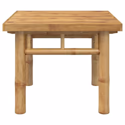 vidaXL Coffee Table Hallway Tea Accent End Table Centre Sofa Table Bamboo - 45 x 45 x 35 cm - Additional view 2