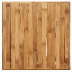 vidaXL Coffee Table Hallway Tea Accent End Table Centre Sofa Table Bamboo - 45 x 45 x 35 cm - Additional view 5