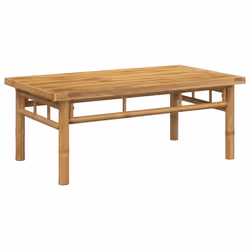 vidaXL Coffee Table Hallway Tea Accent End Table Centre Sofa Table Bamboo - Additional view 4