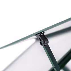vidaXL Greenhouse with Base Frame Walk in Grow House Anthracite Aluminium - green, 334 x 169 x 195 cm - Additional view 7