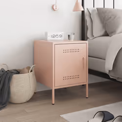 VidaXL 842913 nightstand/bedside table Pink