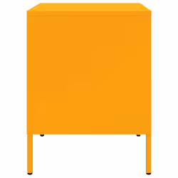 VidaXL 842916 nightstand/bedside table Yellow - Additional view 7
