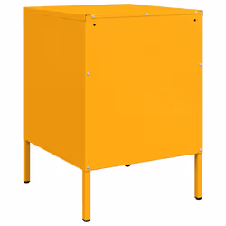 VidaXL 842916 nightstand/bedside table Yellow - Additional view 8