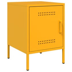 VidaXL 842917 nightstand/bedside table Yellow