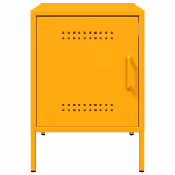 VidaXL 842917 nightstand/bedside table Yellow - Additional view 6