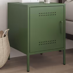 VidaXL 842918 nightstand/bedside table Olive