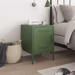 VidaXL 842918 nightstand/bedside table Olive