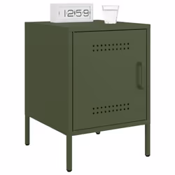 VidaXL 842918 nightstand/bedside table Olive - Additional view 4