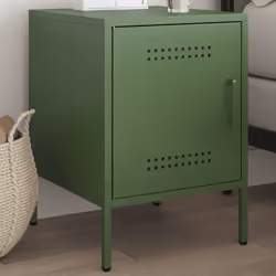 VidaXL 842919 nightstand/bedside table Olive