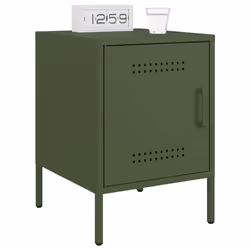 VidaXL 842919 nightstand/bedside table Olive - Additional view 4