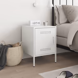 VidaXL 842920 nightstand/bedside table White