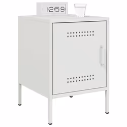VidaXL 842920 nightstand/bedside table White - Additional view 4