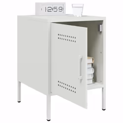 VidaXL 842920 nightstand/bedside table White - Additional view 5