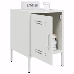 VidaXL 842921 nightstand/bedside table White - Additional view 5