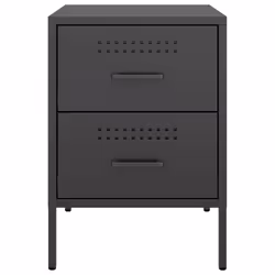 VidaXL 842923 nightstand/bedside table Black - Additional view 6