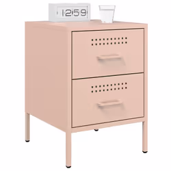 VidaXL 842924 nightstand/bedside table Pink - Additional view 4