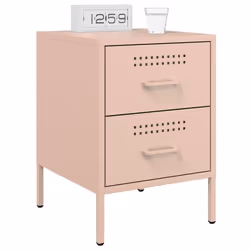 VidaXL 842925 nightstand/bedside table Pink - Additional view 4