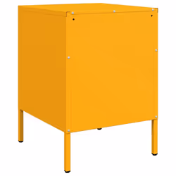 VidaXL 842929 nightstand/bedside table Yellow - Additional view 8