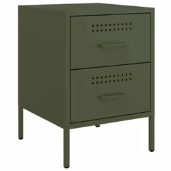 VidaXL 842931 nightstand/bedside table Olive - Additional view 5