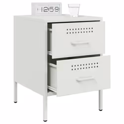 VidaXL 842932 nightstand/bedside table White - Additional view 5