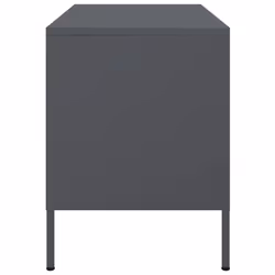 vidaXL TV Cabinets TV Stand TV Unit Entertainment Centre 2 pcs Pink Steel - anthracite, 1 pcs - Additional view 6