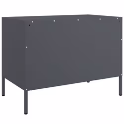 vidaXL TV Cabinets TV Stand TV Unit Entertainment Centre 2 pcs Pink Steel - anthracite, 1 pcs - Additional view 7